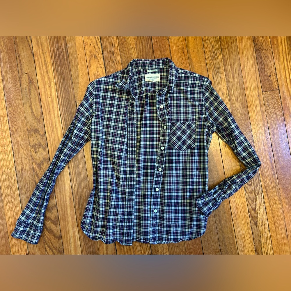 Women’s Denim & Supply Ralph Lauren Plaid Button-Up Shirt